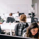 Foto Menschen im Büro